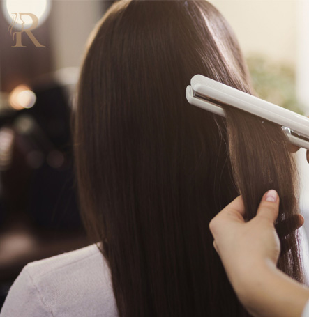 Hair Temporary straitening treatment